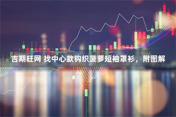吉期旺网 找中心款钩织菠萝短袖罩衫，附图解