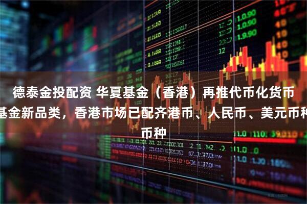 德泰金投配资 华夏基金（香港）再推代币化货币基金新品类，香港市场已配齐港币、人民币、美元币种
