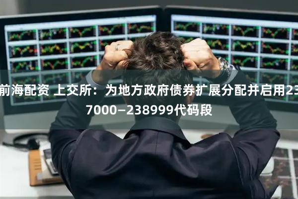 前海配资 上交所：为地方政府债券扩展分配并启用237000—238999代码段